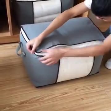 ✅ Thickened Large-Capacity Non-Woven Quilt Storage Bag Organizer Bag Clothes Moving Packing Bag Storage Bag Luggage Bag
