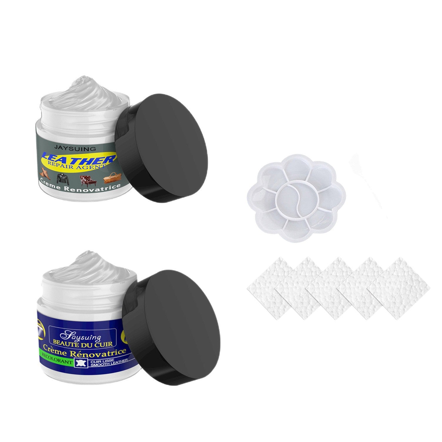 Rayhong Leather Cream for Leather Clothing Scratches and Tears, Leather Care Cream for Car Leather Seats and Sofas