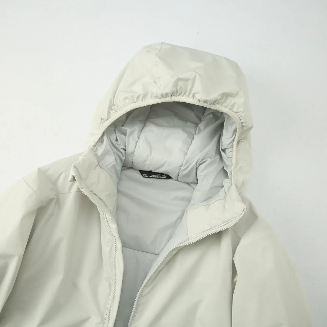 "Cow" Is Warmer Than Down! Outdoor Lightweight P Cotton Jacket Anti-Cold Wind Sports Hooded Cotton Jacket