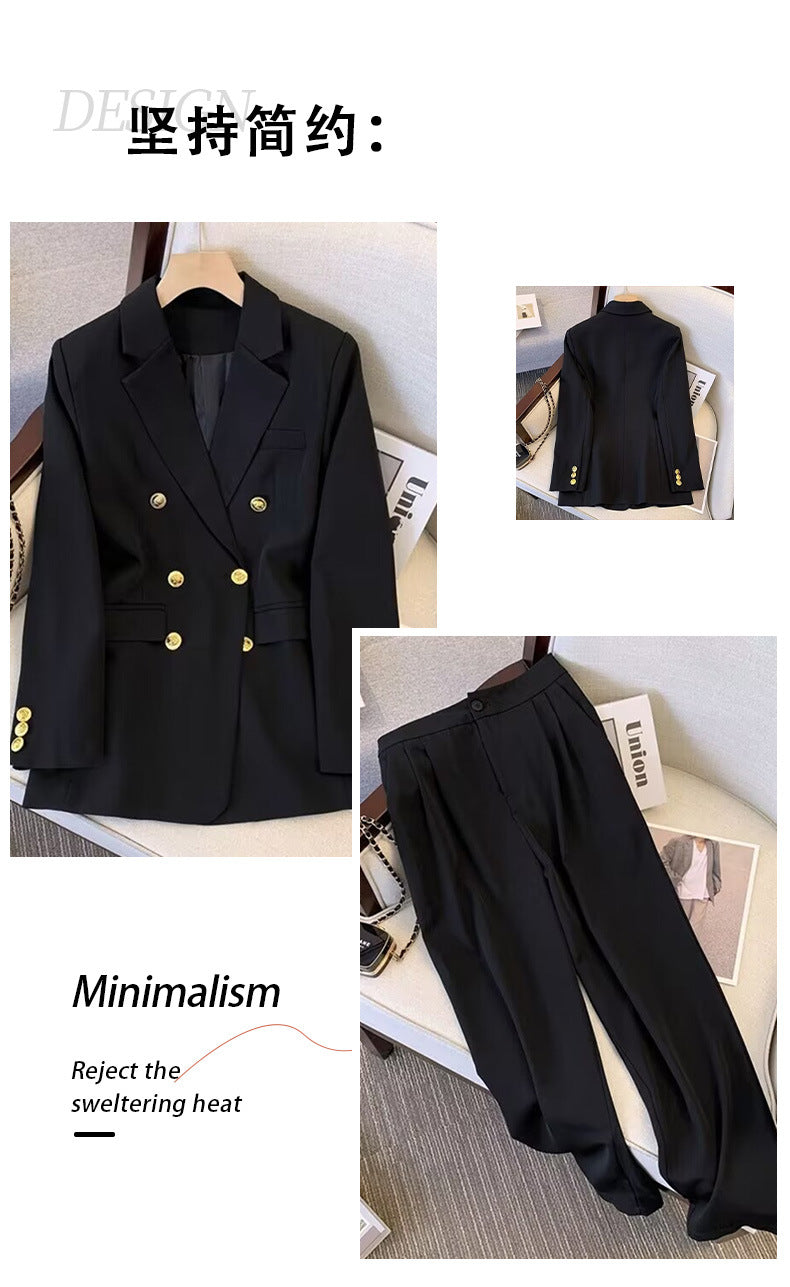 2026 New Style Elegant Commuter Blazer for Women, Spring and Autumn, Unique Design, Trendy Cross-Border Suit