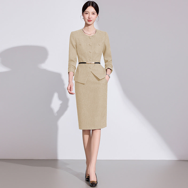 2025 Autumn and Winter Casual Fashion Suit Pants Business Wear Women's Cross-Border Export Pants Suit 6909