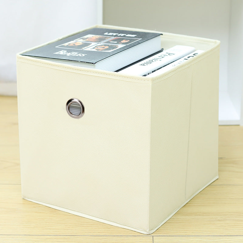 Amazon Lidless Storage Box Fabric Storage Box Foldable Large Drawer Storage Box Toy Storage Box