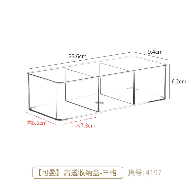 Retractable Drawer Storage Box with Built-In Divider Box for Chopsticks, Cutlery, Cutlery, Compartment Storage Box, Cosmetics Organizer Box