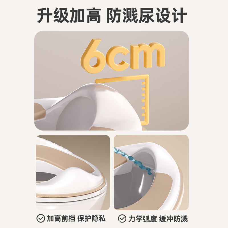 Children's Toilet Seat, Kidsren's Toilet Seat, Universal Splash-Proof Toilet for Men and Women, Portable Home Use