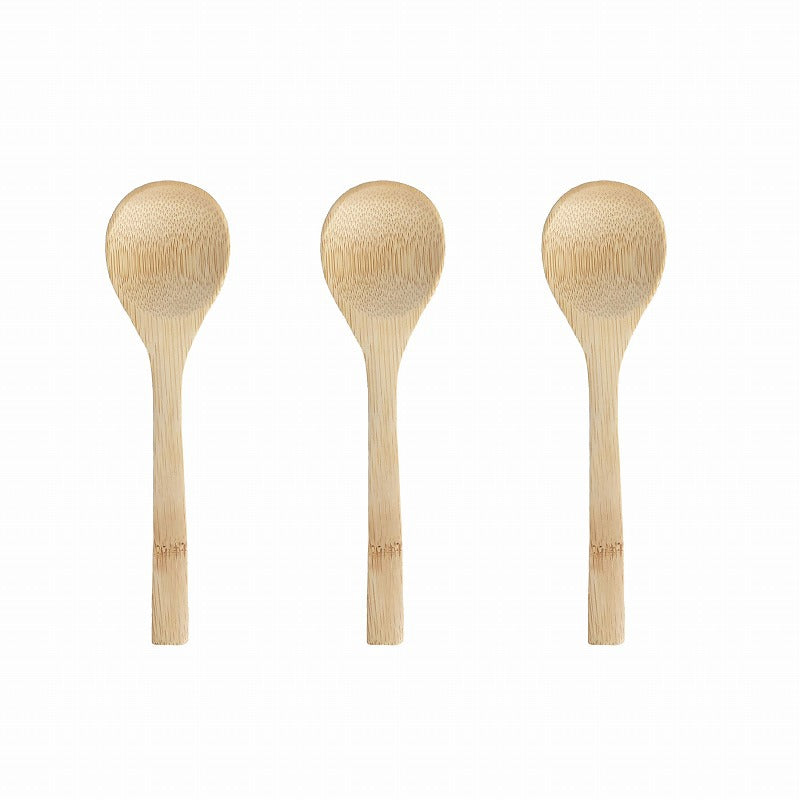 Factory wholesale Japanese big head soup spoon long handle round spoon multi-functional sauce spoon Integrated Household Big Head rice bamboo spoon