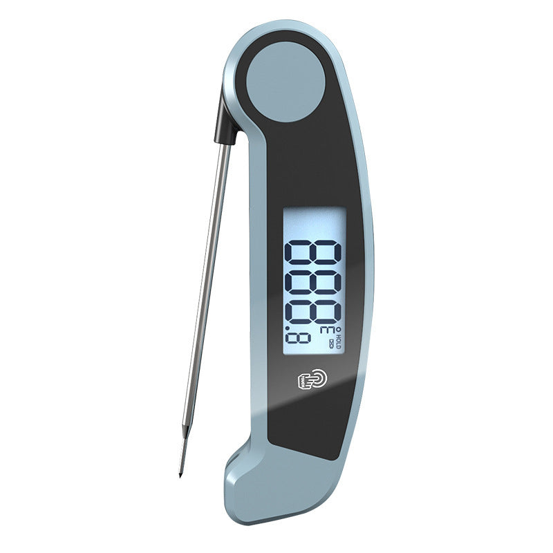 New Intelligent Barbecue Electronic Thermometer Kitchen Household Baking Food Thermometer Folding Barbecue Thermometer