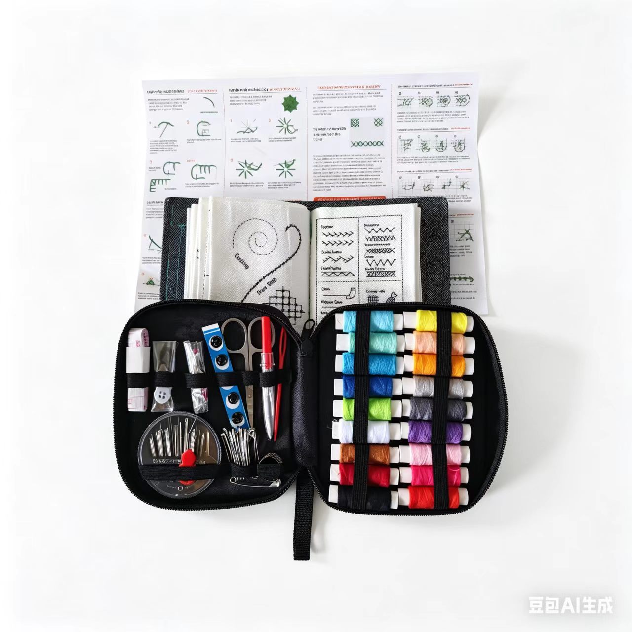 Cross-Border Hot-Selling Household Portable Sewing Kit, Daily Sewing Tools Multi-Piece Set, Handmade Sewing Kit