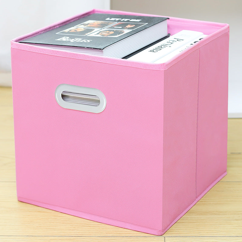 Amazon Lidless Storage Box Fabric Storage Box Foldable Large Drawer Storage Box Toy Storage Box