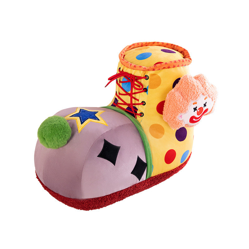 New Internet Celebrity Clown Shoes Pillow Blanket Backrest Multifunctional Stuffed Toy Parent-Child Home Couple Gift