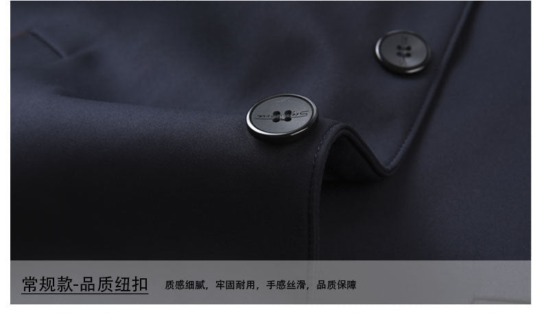 2024 New Middle-aged Men's Cotton-padded Jacket Thick Warm Cotton-padded Jacket Brand Business Lapel Down Cotton-padded Jacket for Men