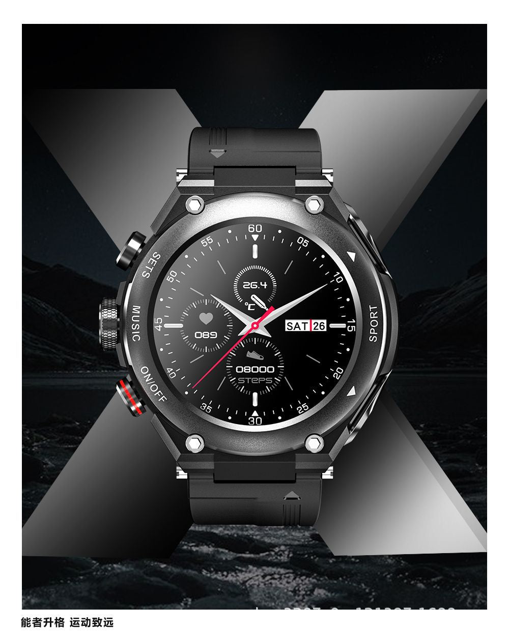 T92 headphones: body temperature, heart rate, blood pressure, blood oxygen, 2-in-1, Bluetooth call, multi-sport mode, music, smart watch