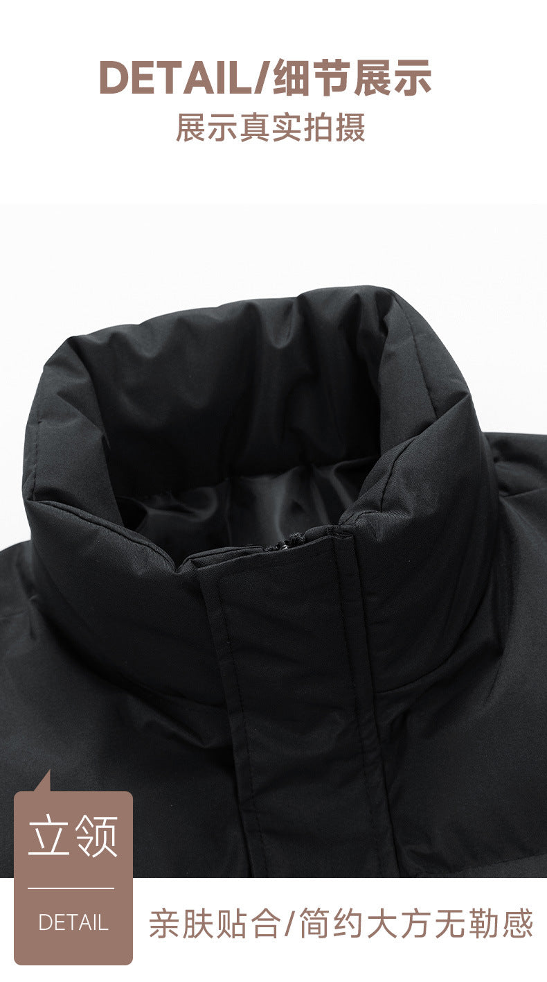Winter cotton-padded jacket coat American fashion brand couple's bread clothing casual all-match daily loose thickened