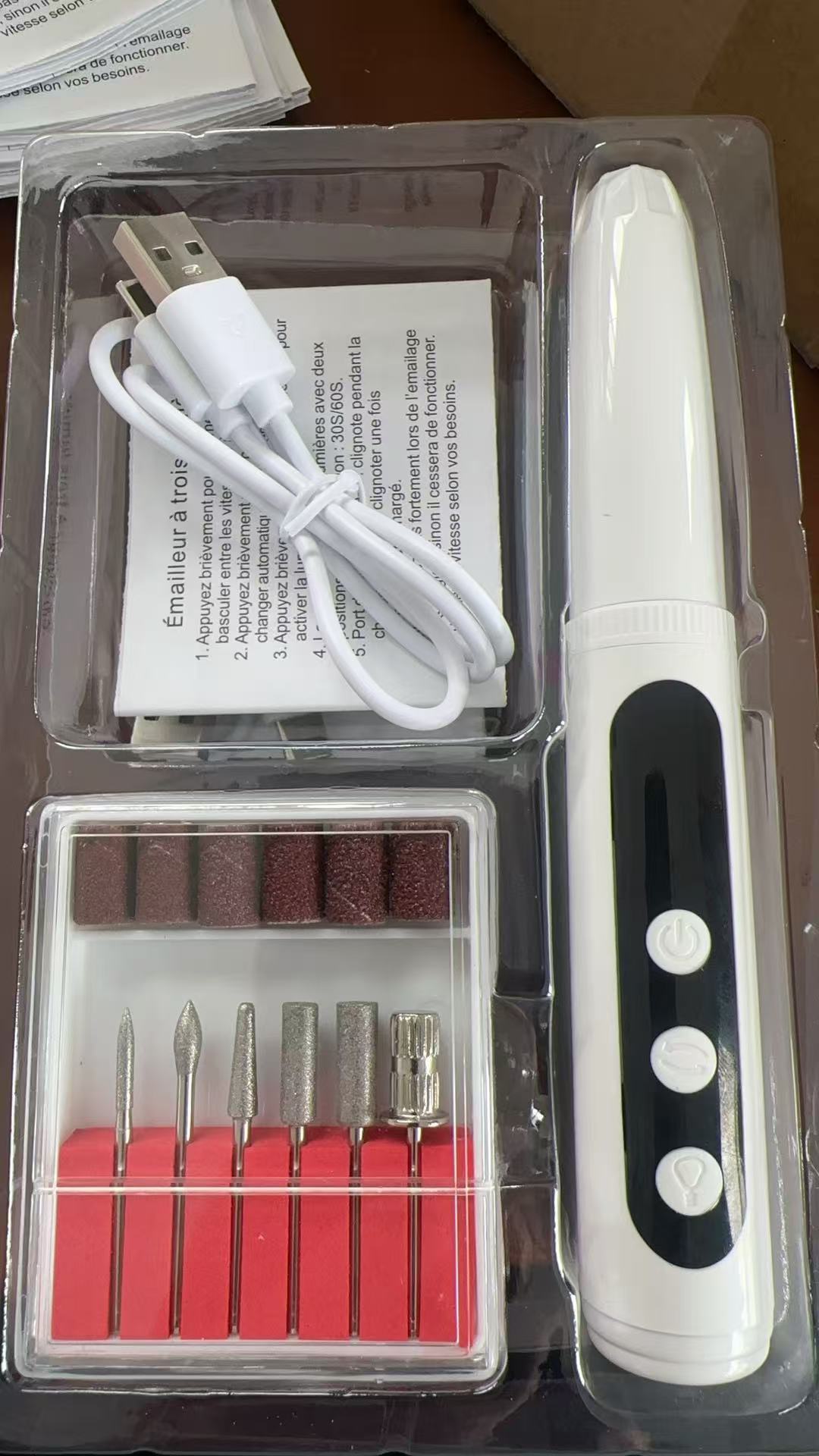 Cross-border nail painting lamp two-in-one nail polishing hand-held baking lamp nail remover portable multifunctional nail polish remover