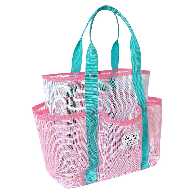 Hollow Swimming Bag Large Capacity Beach Bag Girls Storage Beach Beach Bag Foldable Shopping Bag Wholesale