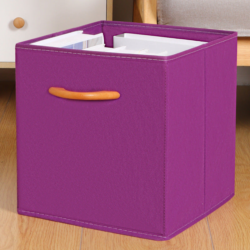 Amazon Lidless Storage Box Fabric Storage Box Foldable Large Drawer Storage Box Toy Storage Box