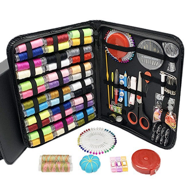 Cross-Border Portable Sewing Kit 226-Piece Set Household Sewing Tools Sewing Box Set Sewing Tools