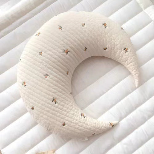 South Korea ins moon baby soothing pillow baby sleeping pillow side sleeping pillow safety artifact anti-startling