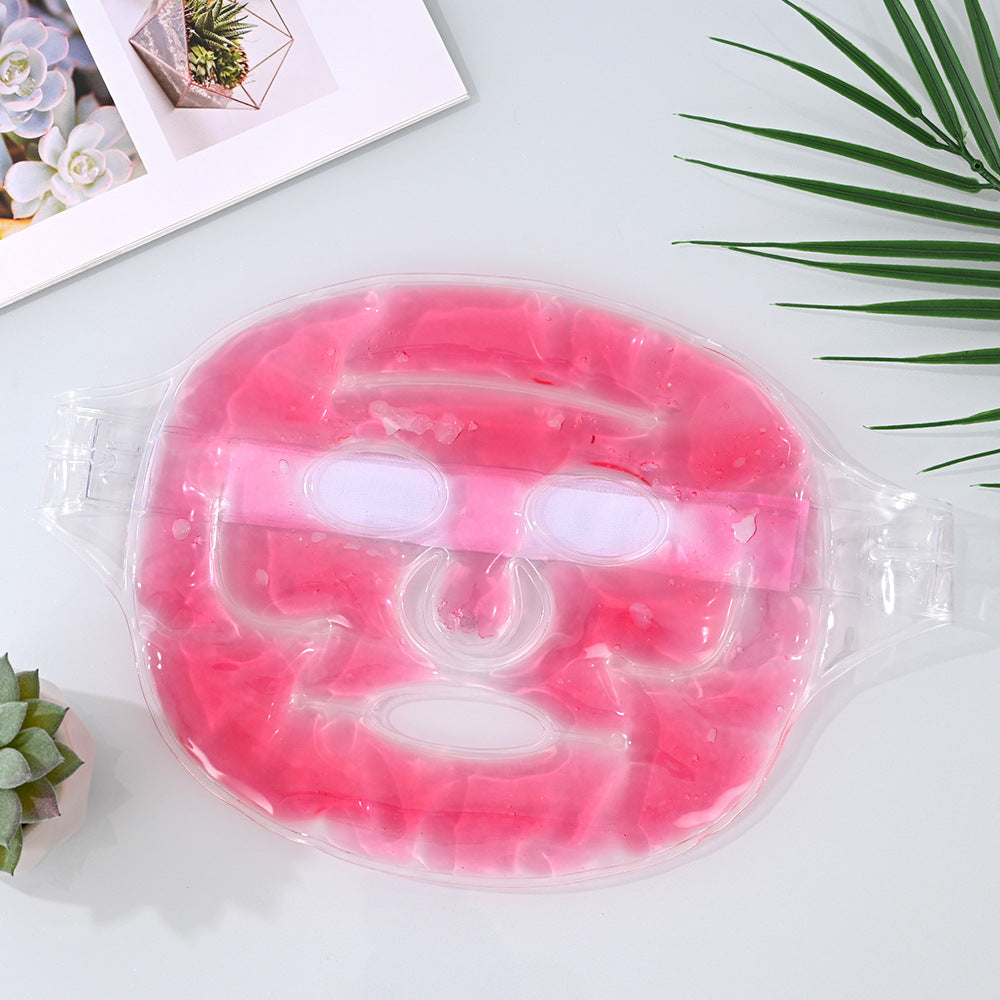 Ice Mask, Ice Eye Mask, Ice Pack, Facial Mask, Postoperative Recovery Artifact, Hot Compress, Full Face Cooling, Super Soft Face Mask