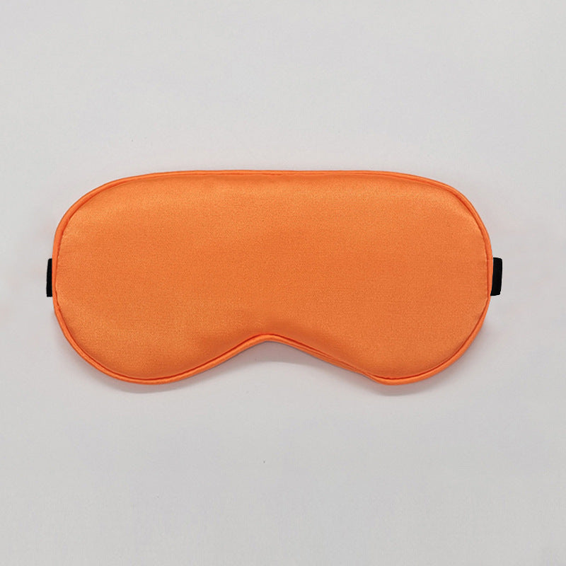 Cross-Border Eye Masks in Stock, Double-Sided Imitation Silk Sleep Wholesale, Blackout for Nap, Travel, Aviation, Full Blackout Eye Protection