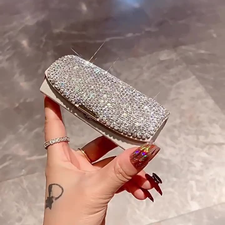 Cross-Border Dropshipping of Exquisite Mini Jewelry Boxes with High-Value Diamond Rings, Necklaces and Earrings Storage
