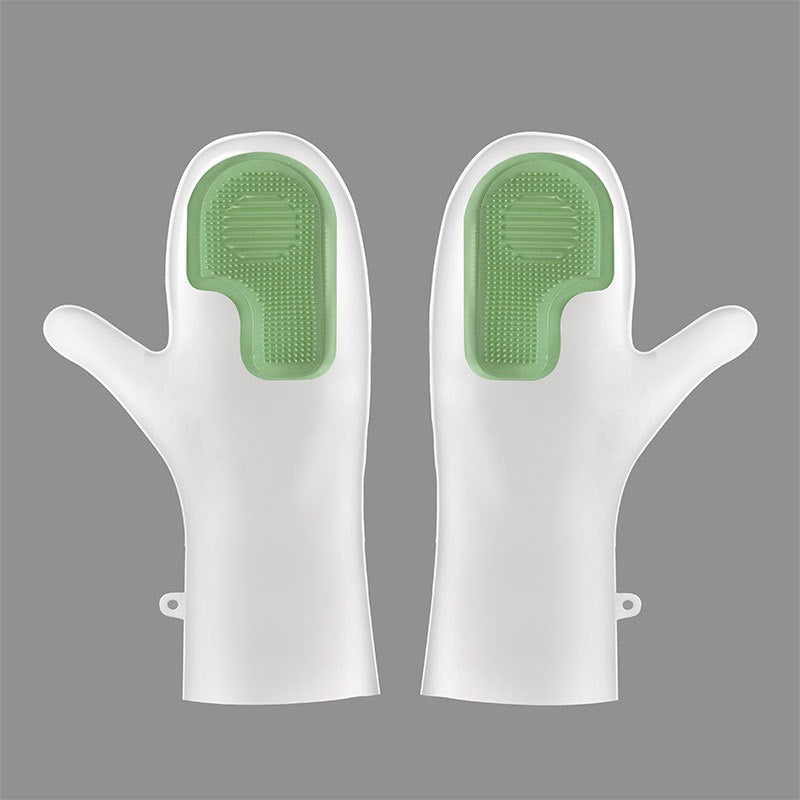New multifunctional magic brush housework dishwashing gloves kitchen cleaning brush bowl waterproof durable waterproof non-slip wholesale