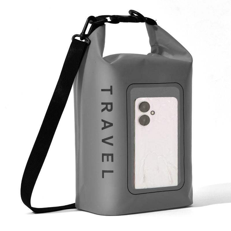 Outdoor Swimming Mobile Phone Rafting Touchable Rainproof Touch Screen Waterproof Sealed Takeaway Equipment Special Rider Crossbody Bag