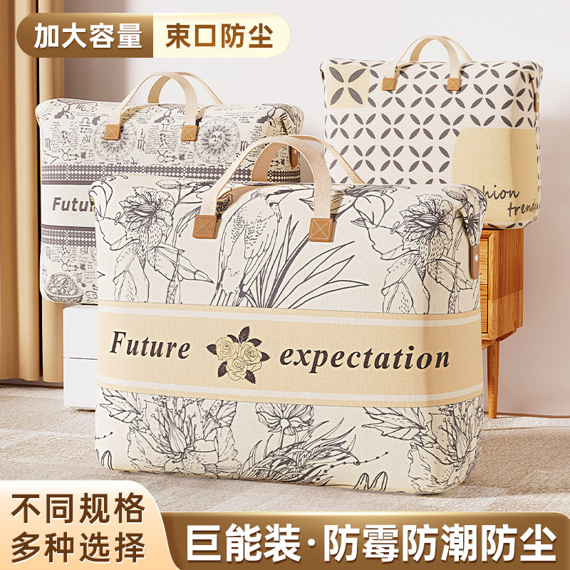 Quilt Storage Bag, Luggage Storage Bag, Moisture-Proof Finishing Quilt, Moving Bag, Waterproof Quilt, Household Large Capacity