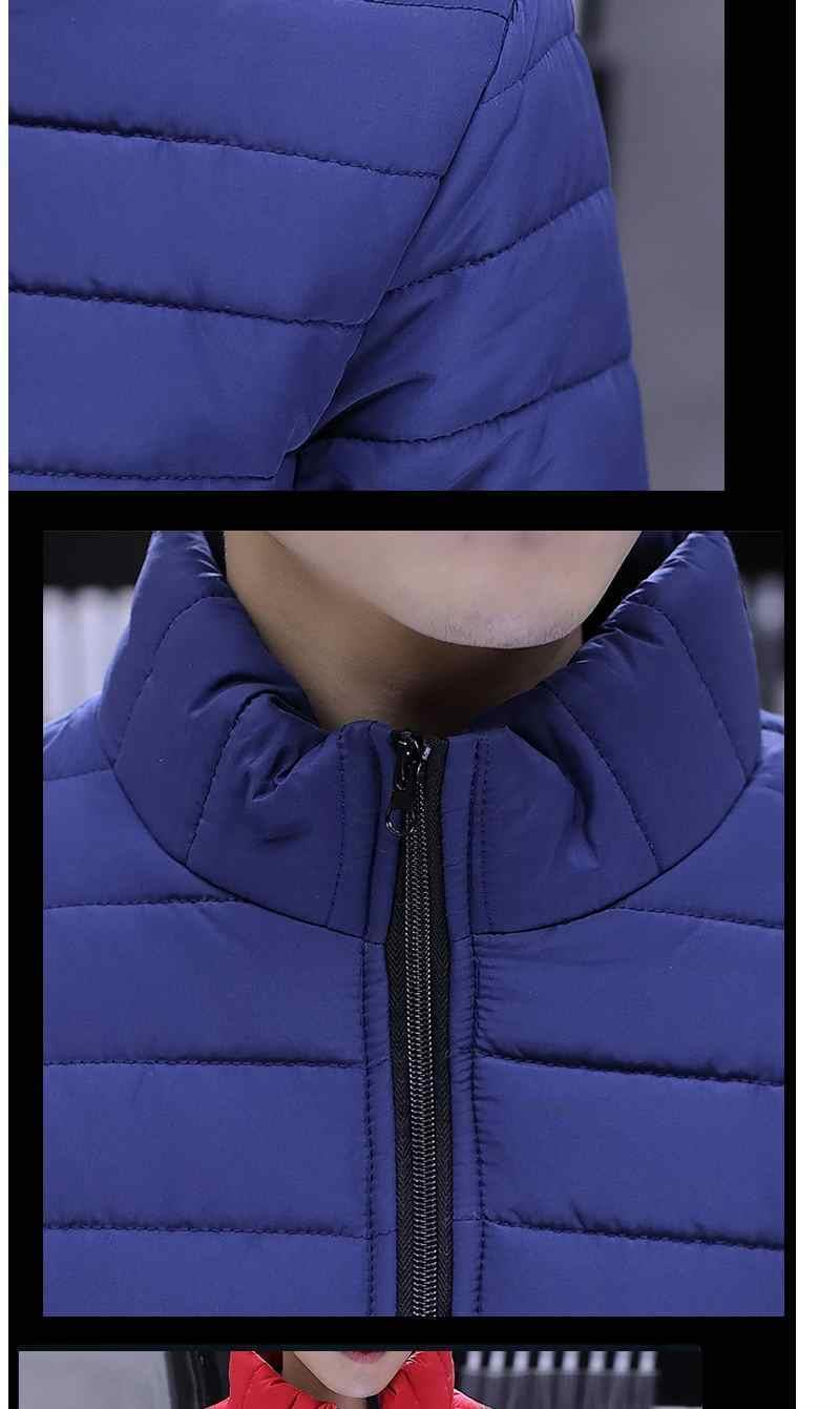 2024 cotton-padded coat men's winter short hooded cotton-padded jacket men's bread clothing loose casual coat men's thin cotton-padded jacket