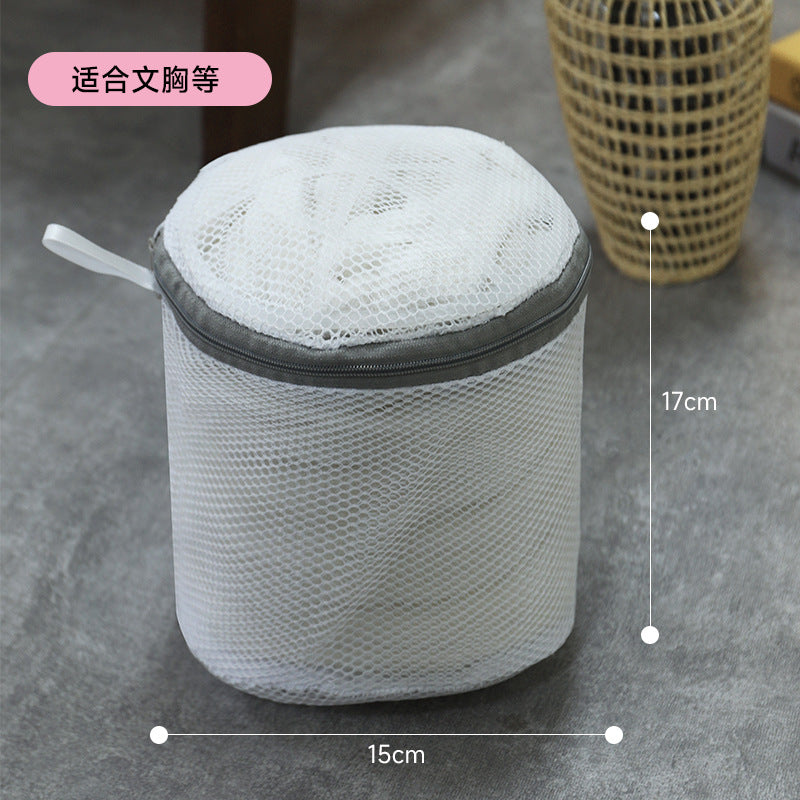 Factory in stock gray thick and thin net laundry bag machine wash special anti-deformation washing bag clothing net bag washing bag wholesale