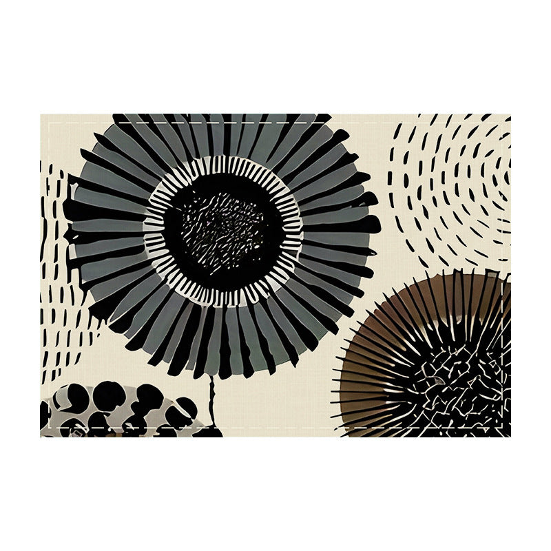 Amazon's Best-Selling Geometric Flower-Shaped Placemat New Holiday Linen Table Mat Home Kitchen Table Decoration Insulation Mat