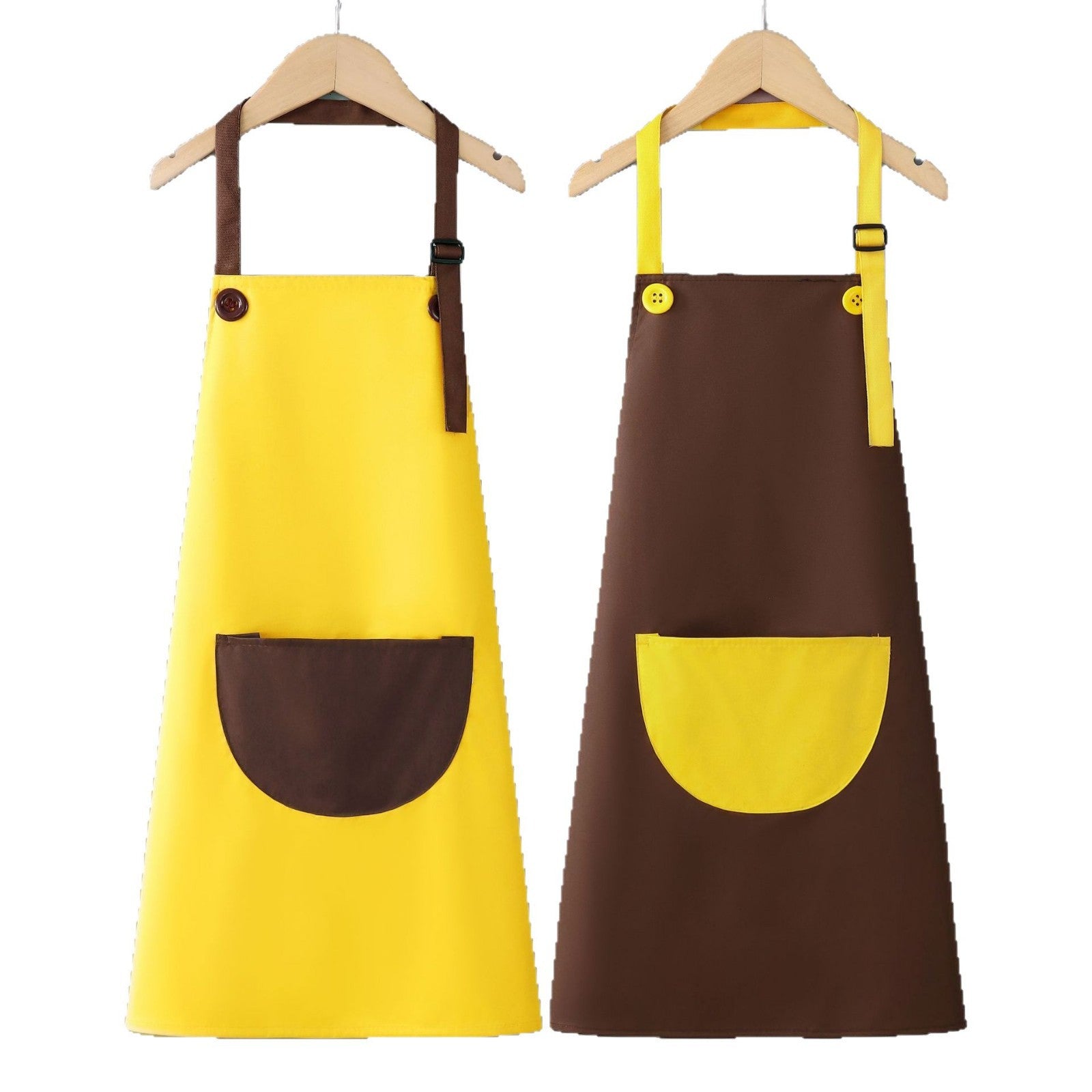 Children's apron painting waterproof antifouling studio cartoon apron big children's kindergarten apron overalls custom logo