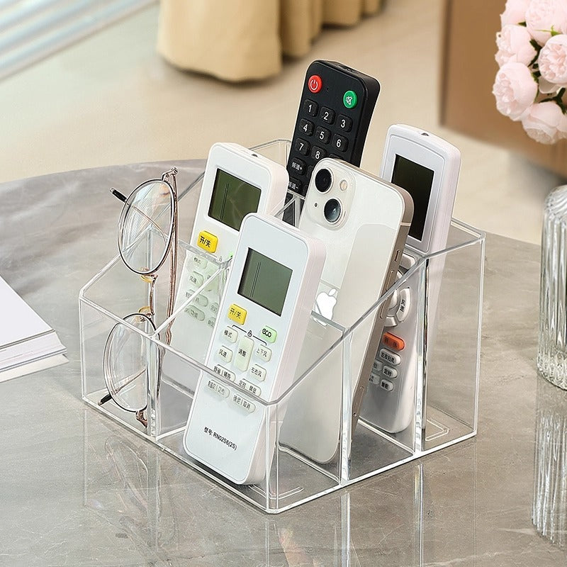 Remote Control Storage Box Living Room Japanese Style Desktop Tv Air Conditioner Bedside Table Storage Artifact Coffee Table Organization Box