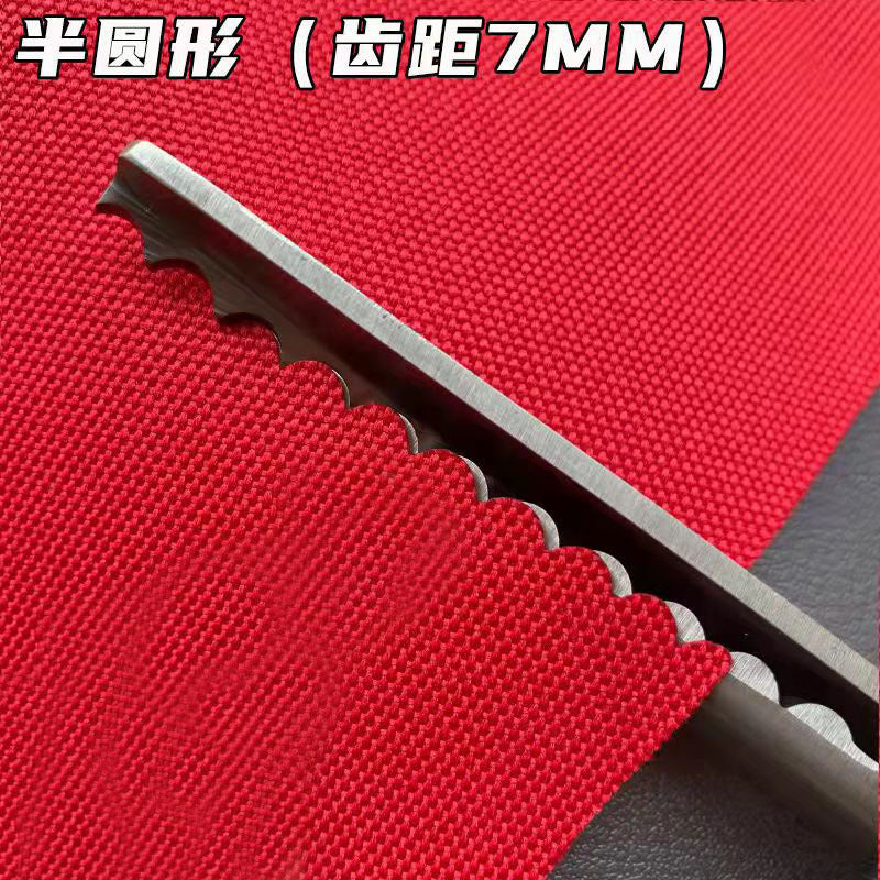 Handmade DIY Triangle Sawtooth Hair Cutter Tailor Scissors Handmade Lace Cutter Wave Cut Lace Household Scissors