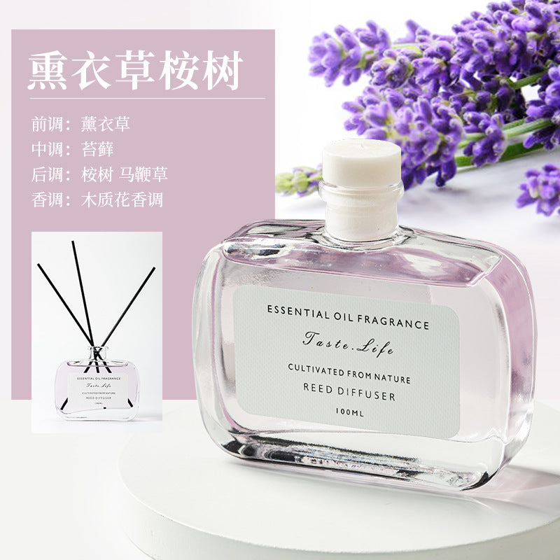 Fireless Aromatherapy Essential Oil for Home Bedroom, High-End Fragrance Refill Set, Imported Perfume, Hotel Toilet Deodorizer