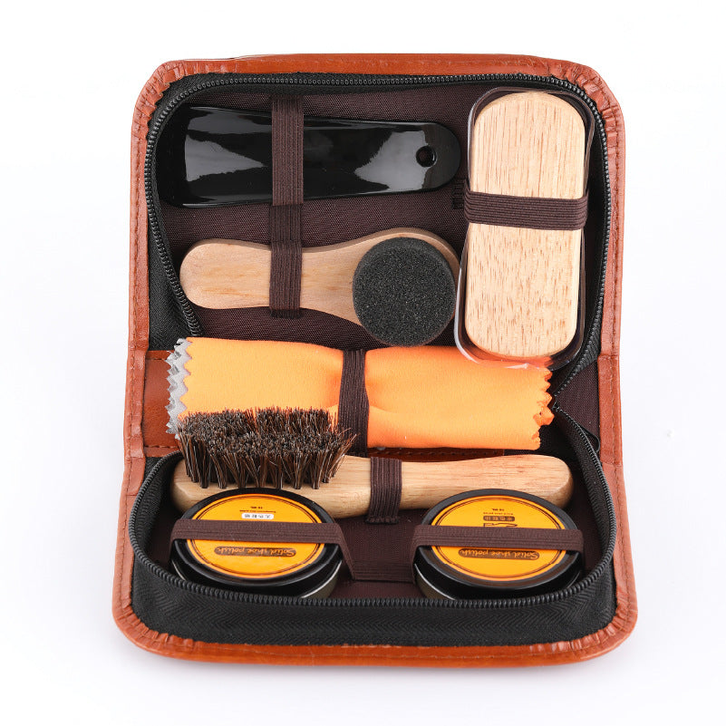 Shoe brush shoe polish suit leather shoes travel shoes maintenance oil leather maintenance shoes leather cleaning care factory wholesale