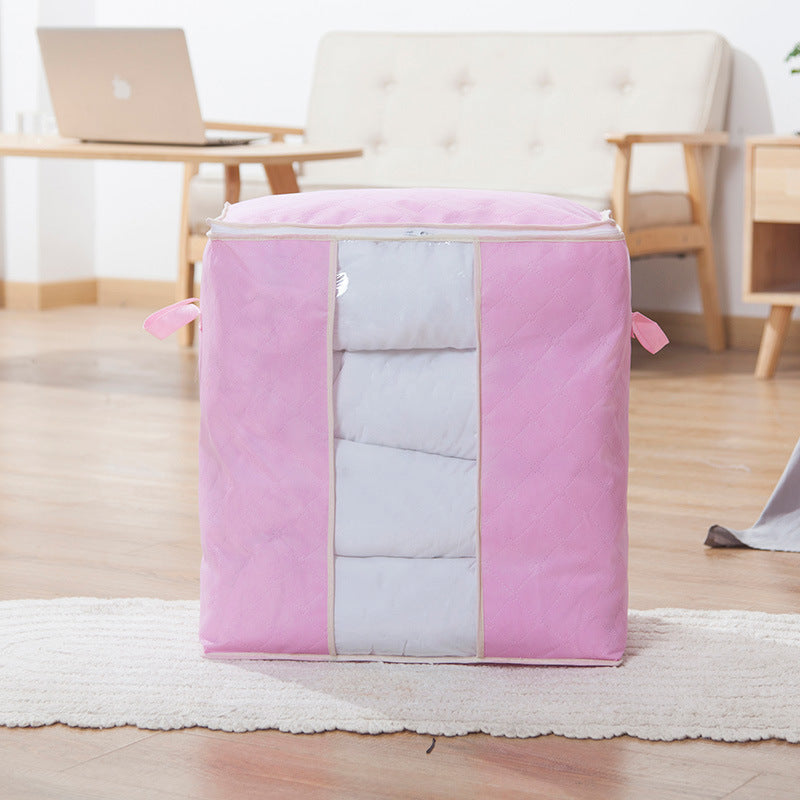 ✅ Thickened Large-Capacity Non-Woven Quilt Storage Bag Organizer Bag Clothes Moving Packing Bag Storage Bag Luggage Bag