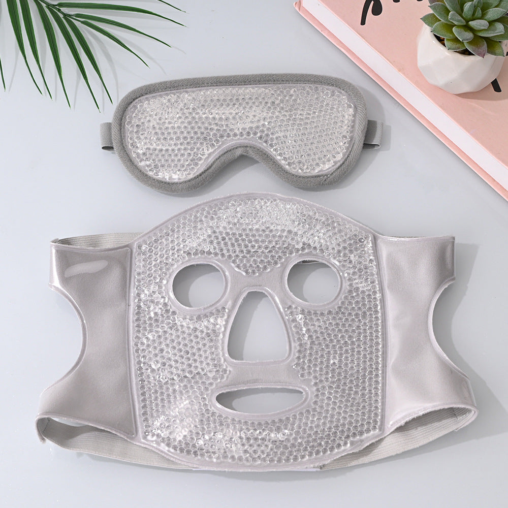 Ice Mask, Ice Eye Mask, Ice Pack, Facial Mask, Postoperative Recovery Artifact, Hot Compress, Full Face Cooling, Super Soft Face Mask