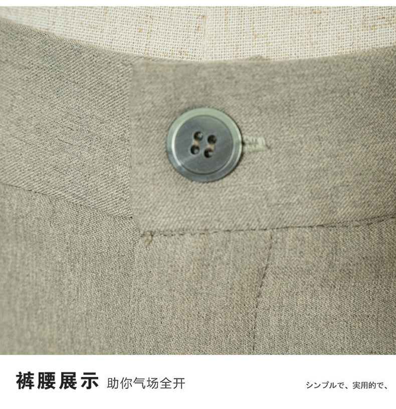 Navy Blue Suit Jacket for Women Spring & Fall 2025 New Casual Korean Style High-End Small Workplace Suit Suit