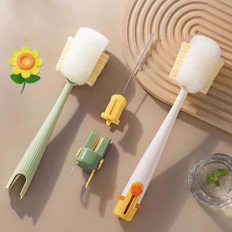 Nano Cup Washing Artifact Household Multifunctional Cup Brush Water Cup Thermos Cup Brush Bottle Cleaning Sponge Brush Cup Brush