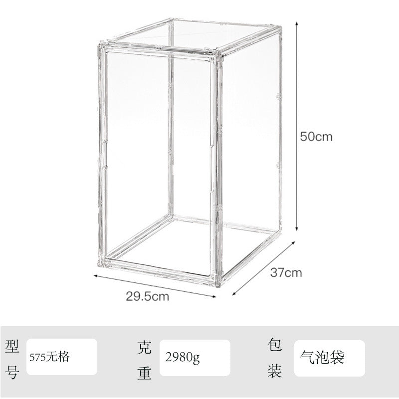 Blind Box Storage Display Stand Desktop Transparent Dustproof Acrylic Lego Bubble Mate Storage Cabinet Hand Display Box