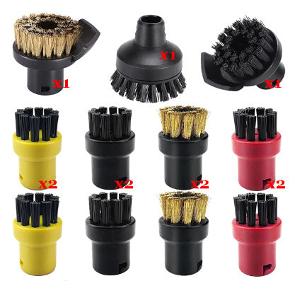 Suitable for Kaichi Steam Engine Accessories Small Round Brush Copper Brush Brush Head Roller Brush Ka He Steam Engine Accessories SC Mop
