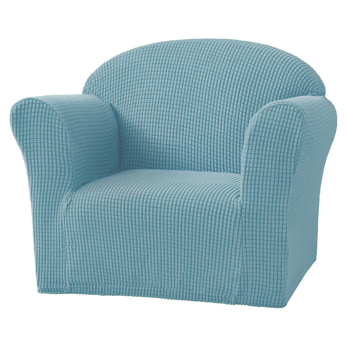 Cross-border Exclusive Elastic Fleece Children's Sofa Cover Solid Color Simple Small Sofa Cover Baby Sofa Cover