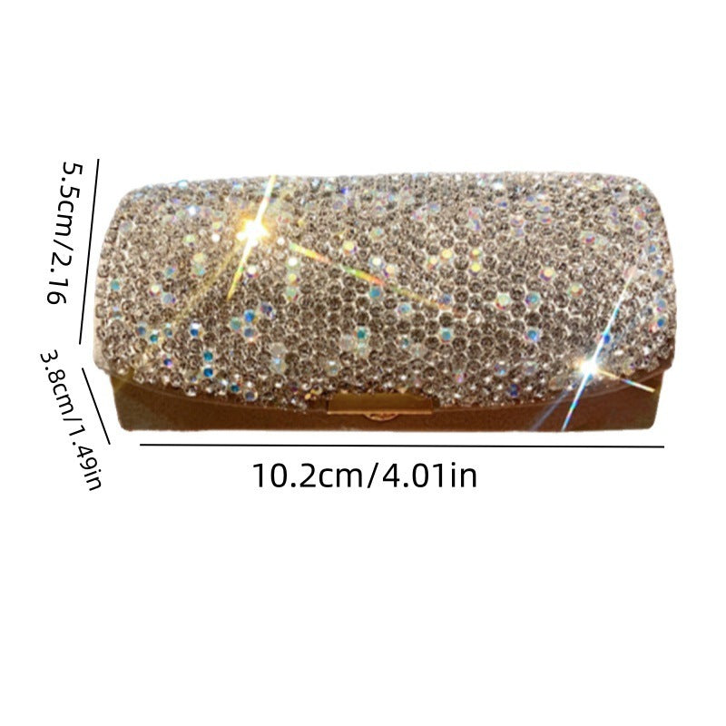 Cross-Border Dropshipping of Exquisite Mini Jewelry Boxes with High-Value Diamond Rings, Necklaces and Earrings Storage