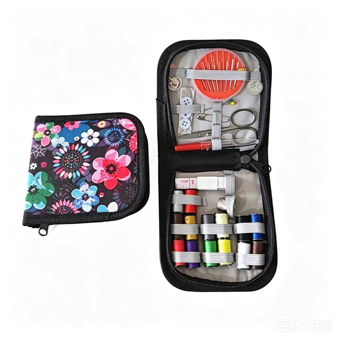 Sewing Box Household High-Quality Dormitory Sewing and Mending Sewing Kit Portable Wedding Sewing Kit Practical Sewing Thread Box