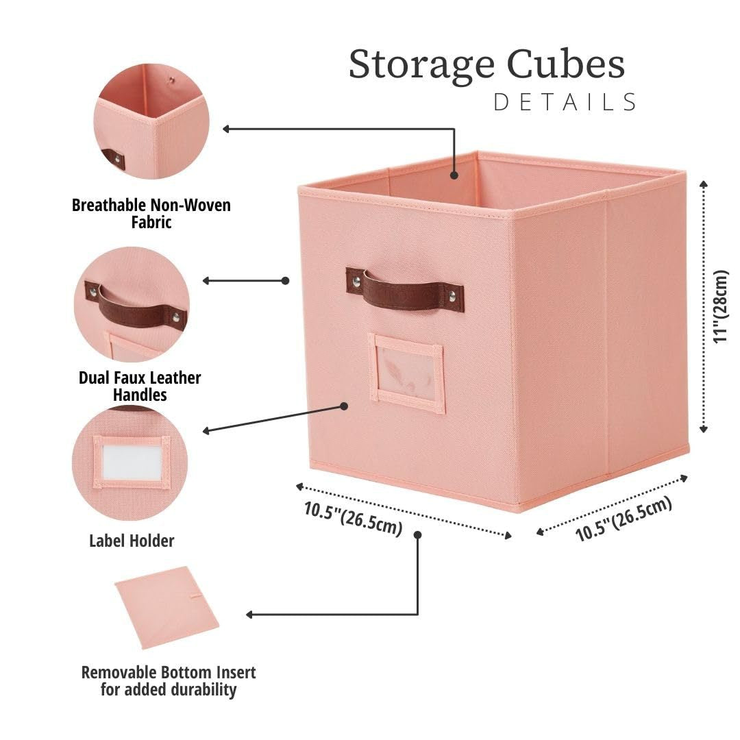 Amazon Lidless Storage Box Fabric Storage Box Foldable Large Drawer Storage Box Toy Storage Box