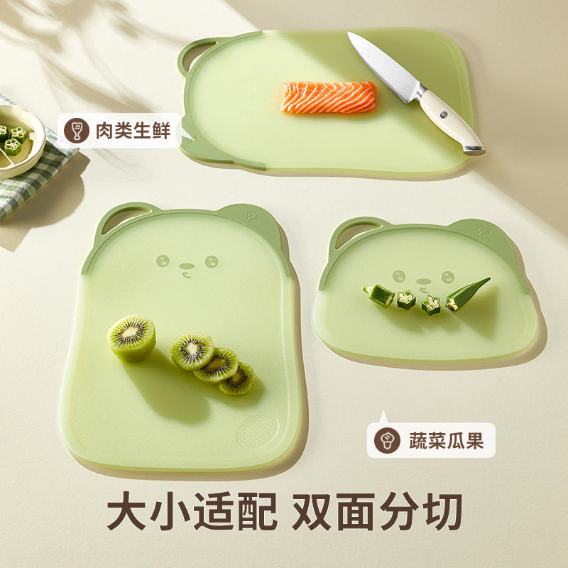 Cutting Board for Home Kitchen, Cartoon Cutting Board, Special Baby Food Supplement, Fruit Cutting, Cute Bear Cutting Board