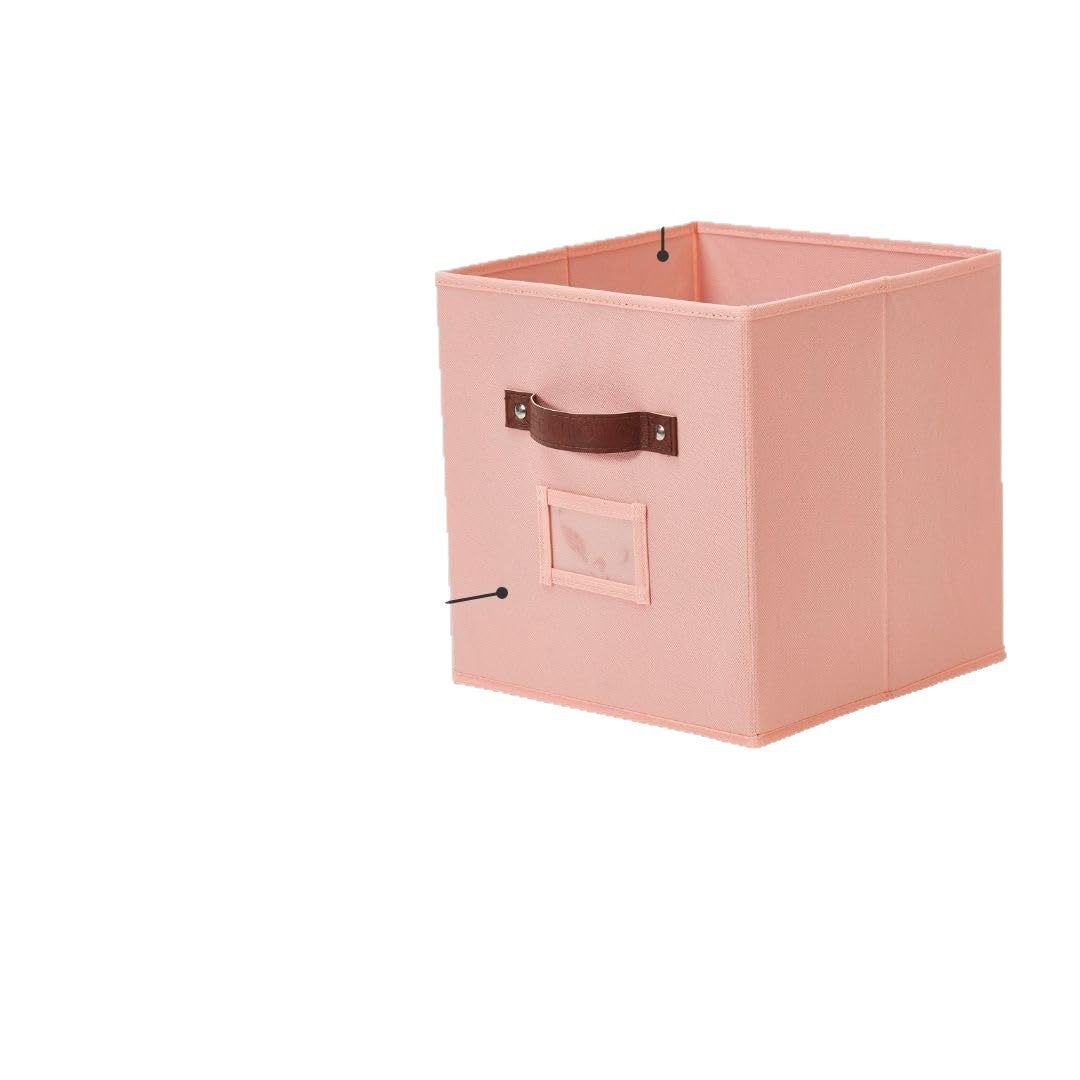 Amazon Lidless Storage Box Fabric Storage Box Foldable Large Drawer Storage Box Toy Storage Box