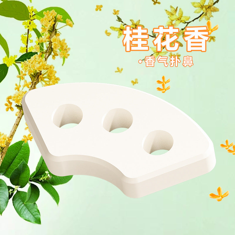 Cream style disposable toilet brush suit disposable disposable replacement brush head toilet cleaning brush decontamination household toilet brush