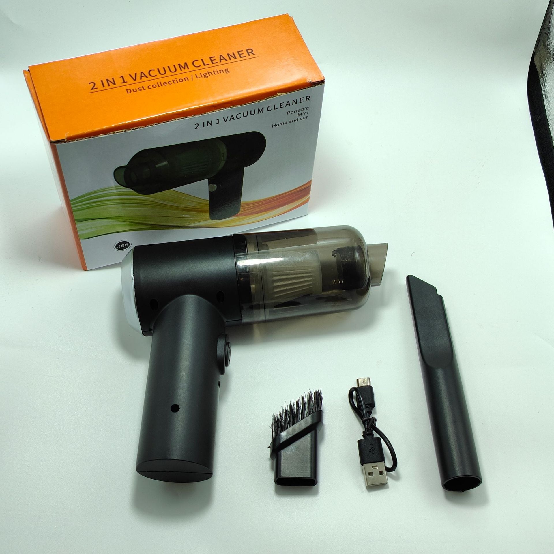 Car Vacuum Cleaner with Super Strong Suction, High Power, Wireless Charging, Smart, Portable, Desktop, Handheld, Small, Powerful Vacuum Cleaner