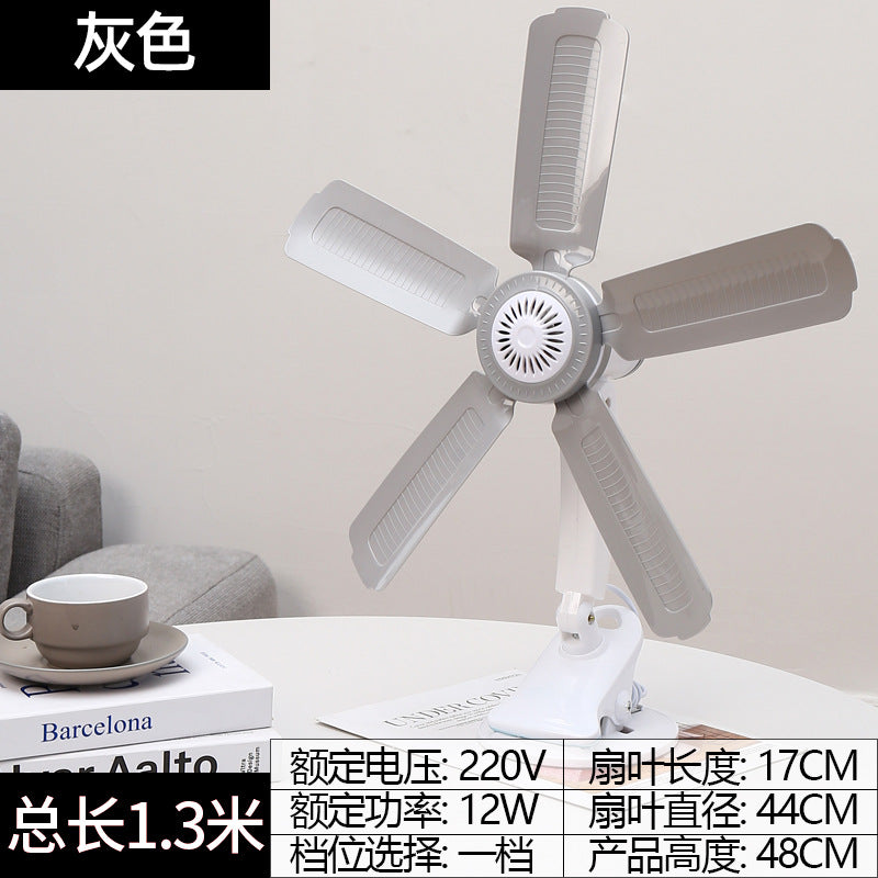 A generation of small fan student dormitory mute clip fan bedroom bedside small electric fan household bed clip type